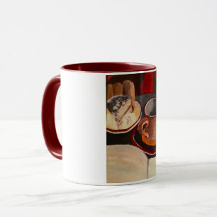 Tasse Tiramisu, café et inscription aussi