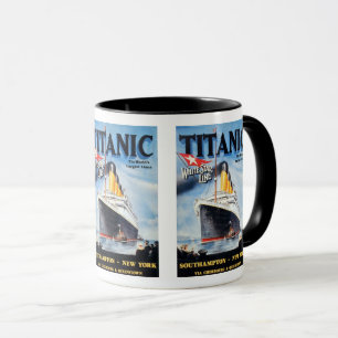 Tasse Titanic White Star Line - Le plus grand paquebot d