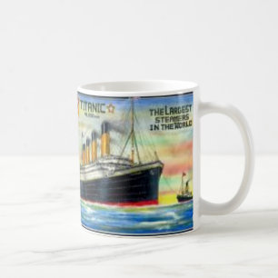 Tasse titanisch und Schwesterschiff olympisch 