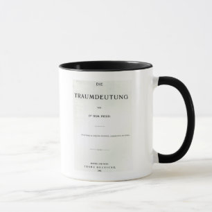 Tasse Titlepage à mourir Traumdeutung par Sigmund Freud