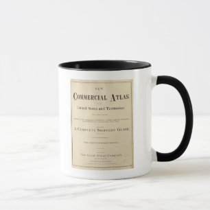 Tasse Titre Page Nouveau atlas commercial