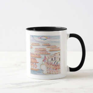 Tasse Tlatelolco et la lagune