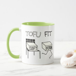 Tasse Tofu Fit Funny Running Tofu Soy thème