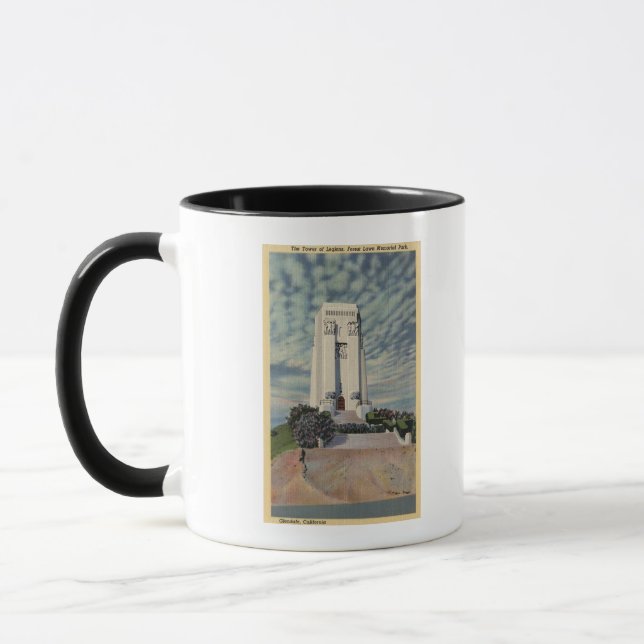 Tasse Tour des Légions, Parc commémoratif de la pelouse  (Gauche)