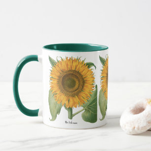 Tasse Tournesol Vintage par Basilius Besler