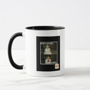 Tasse Tout d'abord moi étais comme