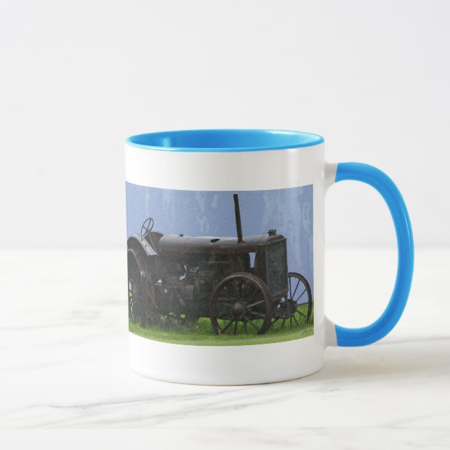 Tasse Tracteur agricole Véhicule de travail de transport (Droite)