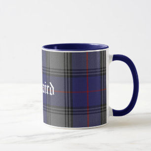 Tasse traditionnelle faite sur commande de plaid