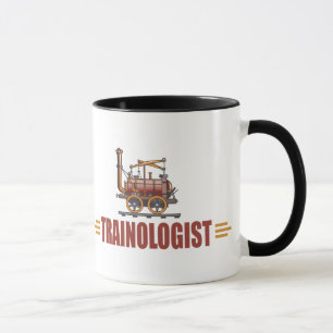 Tasse Train ferroviaire humoristique