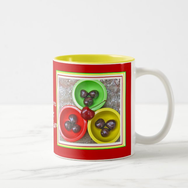 Tasse transversale de cerises de ville (Droit)