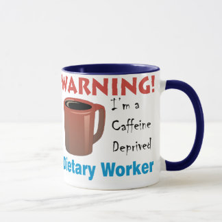 Tasse Travailleur diététique déshérité par caféine