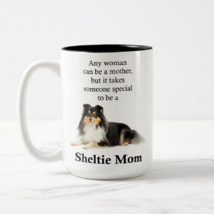 Tasse tricolore de maman de Sheltie