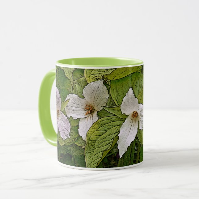 Tasse "TRILLIUM" (Vorderseite Links)