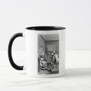 Tasse Trim corporel lisant un sermon