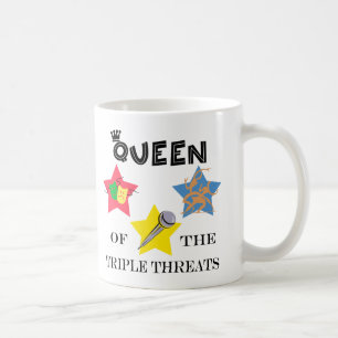 Tasse triple de la Reine de menace
