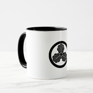 Tasse Trois feuilles de chêne(1) en cercle
