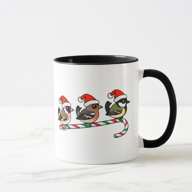 Tasse Trois Finches de Noël (UE) (Droite)