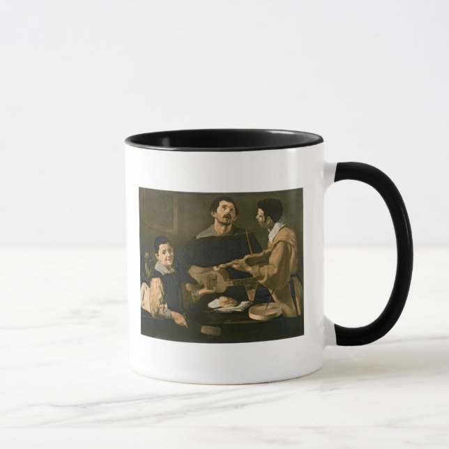 Tasse Trois musiciens, 1618 (Droite)