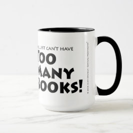Tasse Trop de livres