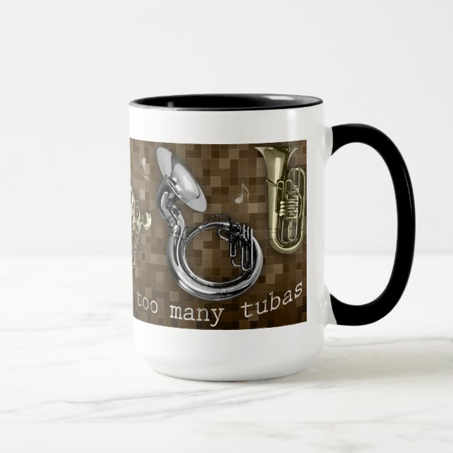 Tasse Trop de tubas (Droite)