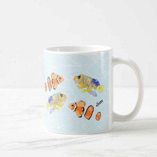 Tasse: Tropischer Fisch Kaffeetasse (Rechts)
