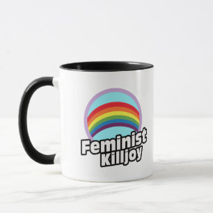 Tasse Trouble-fête féministe - trouble-fête
