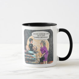 Tasse Trouver la boue de la barre droite