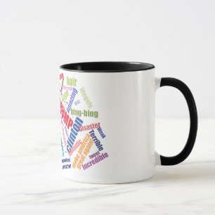 Tasse Trump Clinton la plupart des mots populaires pour