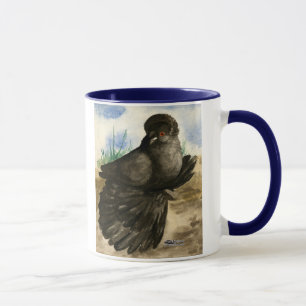 Tasse Trumpeter Dun Pigeon
