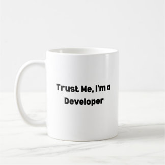 Tasse Trust Me I’m a Developer – Cadeau pour Progr