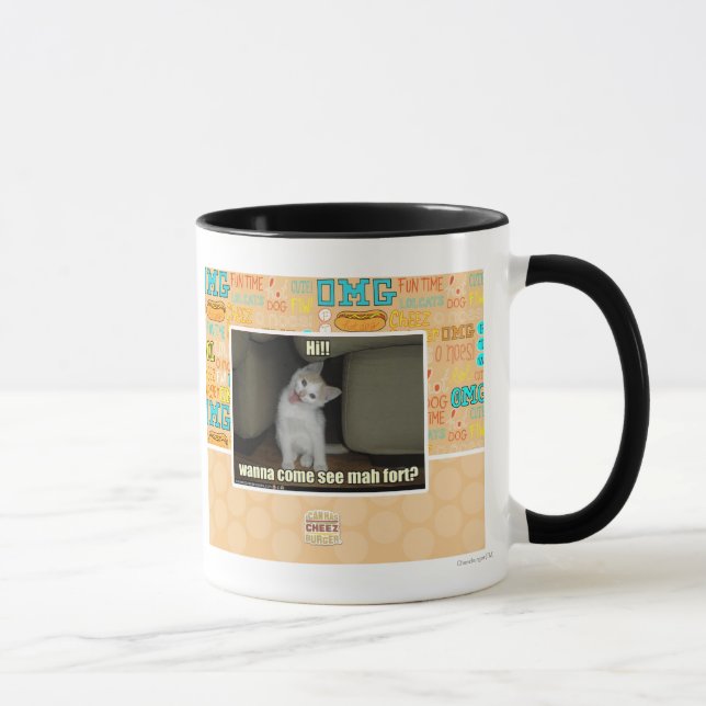 Tasse Tu viens voir le fort de mah ? (Droite)