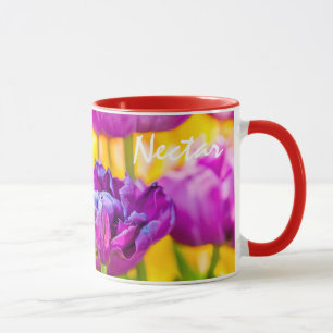 Tasse Tulipes Enchantant rose profond