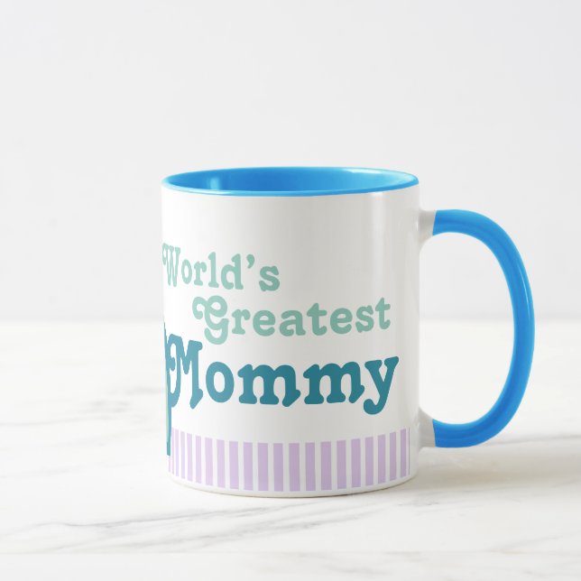 Tasse turquoise d'éléphants de la plus grande (Droite)