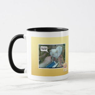 Tasse U a poussé mon visage dedans !