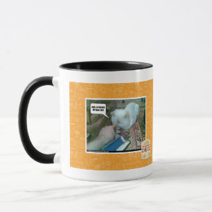 Tasse U a poussé mon visage dedans !