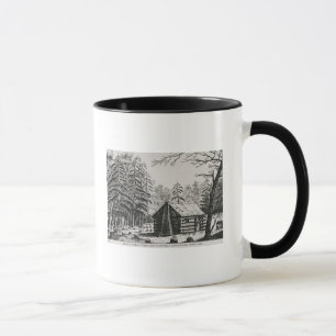 Tasse Un cabine de frontière, 'de la reconstitution