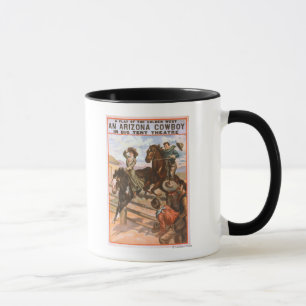 Tasse Un cowboy de l'Arizona en grande affiche de