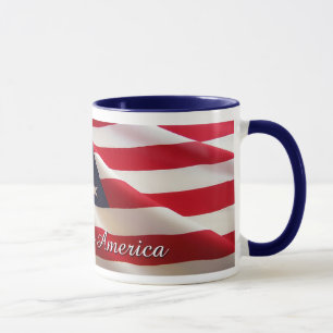 TASSE UN DIEU BÉNISSENT L'AMÉRIQUE