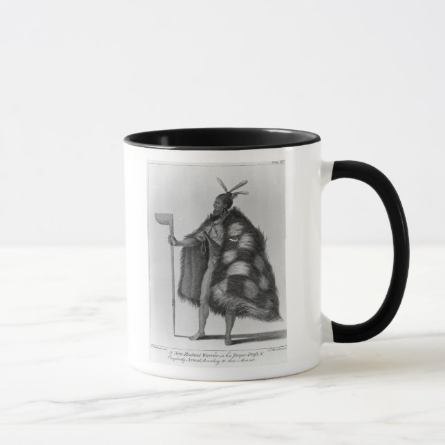 Tasse Un guerrier de la Nouvelle Zélande (Droite)