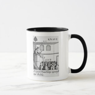 Tasse Un jésuite prêchant contre notre bible
