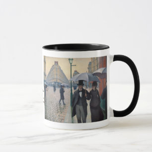 Tasse Un jour pluvieux à Paris par Gustave Caillebotte