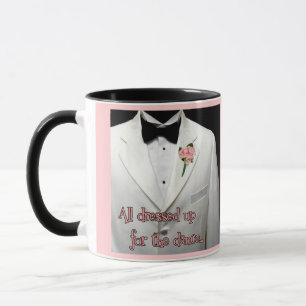 Tasse Un manteau de sport blanc