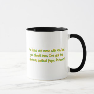 Tasse Un mauvais Papou