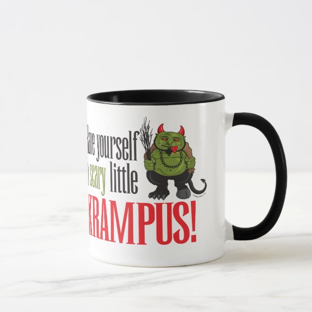 Tasse Un petit Krampus effrayant (Droite)