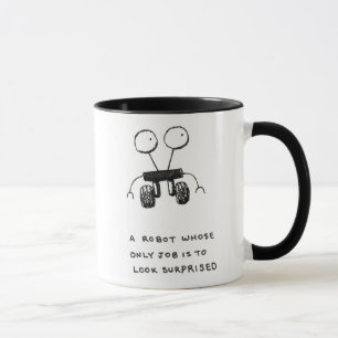Tasse un robot dont le seul travail est au sembler
