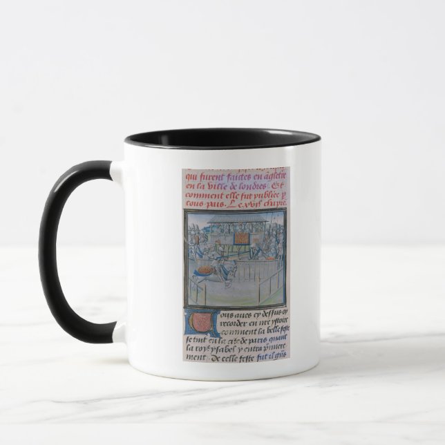 Tasse Un tournoi à Londres : Jouter (Gauche)