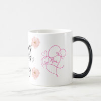 Tasse und Aufnahmen zum Muttertag