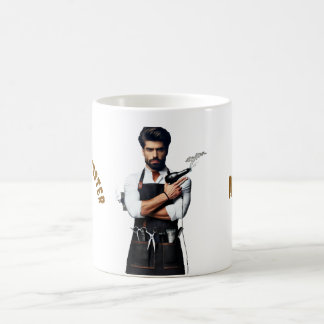 Tasse und Cup zum Thema Barber
