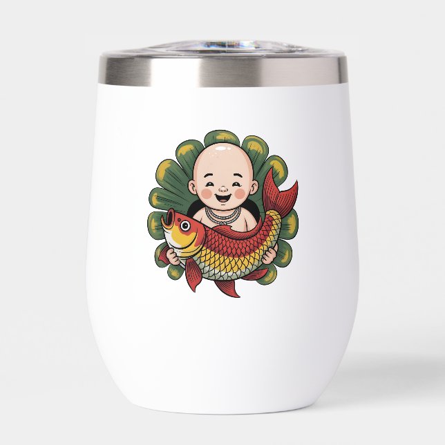 Tasse und Cups | Chloe Baby - Niedlicher Junge mit (Vorderseite)
