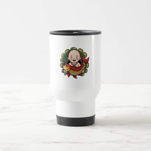 Tasse und Cups | Chloe Baby - Niedlicher Junge mit (Mittel)